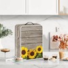 Mumeson Sunflower Print Coffee Maker Cover Blender Dust Cover Juice