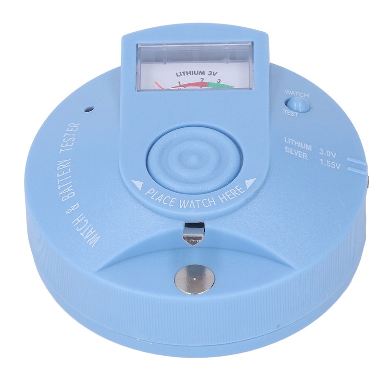 Watch Movement Tester Circular Watch Detection Repair Tool Button Battery