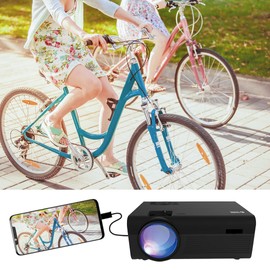 Core Innovations 150" LCD Home Theater Projector (Black)