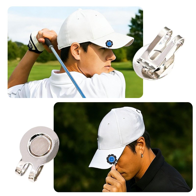 LOYELEY Golf Marker Level Magnet Golf Equipment for Putter Practice