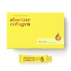 Absolute Collagen Marine Liquid Collagen Supplement for Women - Original Lemon Flavour - Higher Absorption Than Tablets or Powder - 14 x 8000 mg Collagen Sachets per Box