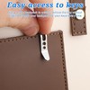 Tweruna 5 Pack Deep Carry Pocket Clip with Keychain, Heavy