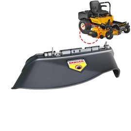 sanbaiyi Replacement Part 631-05058 631-05162 Deck Chute Assembly Compatible with Cu-b Cadet RZT 50 54 S L54 L50 Troy-Bilt Mustang XP 50 54 Series and More Lawn Mower