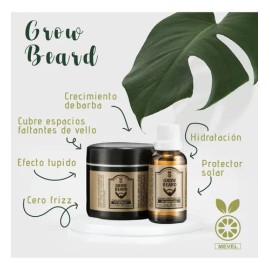 Mevel Grow Beard Tratamiento Bergamota Para Barba