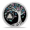 48 Year Sobriety Coin Tree of Life AA Medallion Alcoholics
