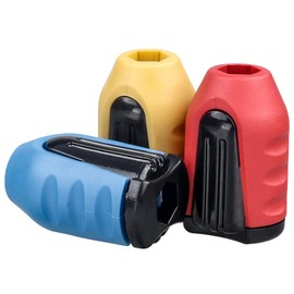 Mesee 3Pcs Removable Screwdriver Bit Magnetizer Ring Plastic Magnetic Screw Catcher Holder Strong Driver Bits Magnet Rings for 1/4 Inch Shank Screwdriver Bits