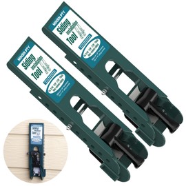 Upgraded Siding Installation Tools for 5/16-Inch, 3/8-Inch, 7/16-Inch Fiber Cement Lap Siding - Gauge With Adjustable Reveals, Polycarbonate Body, 2 Packs