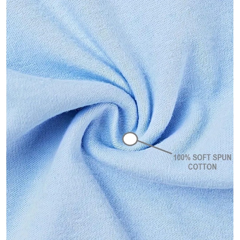 OnlyBee baby bodysuit (Plain White, 3 to 6 Months)