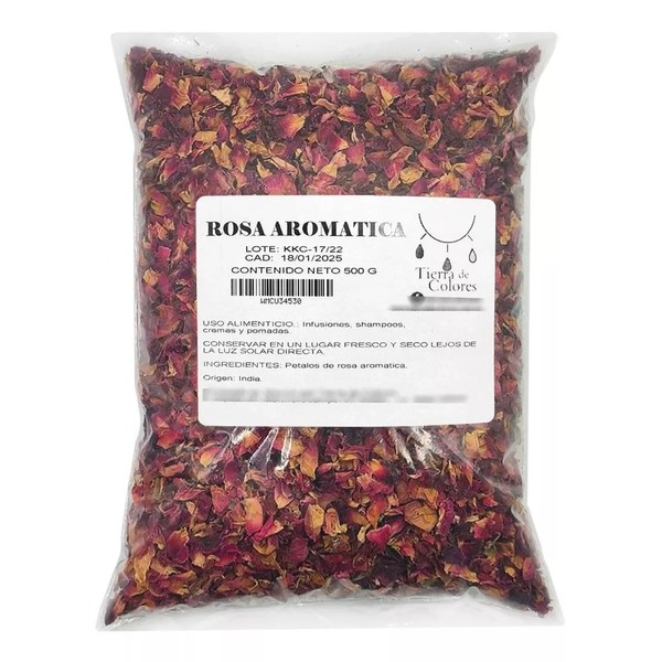 Rosa de castilla Aromatica en Petalos para Aromaterapia y Comestible 500g