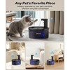 Wireless Cat Water Fountain, 5000mAh Battery Operated Cat Fountain, 101oz/3L