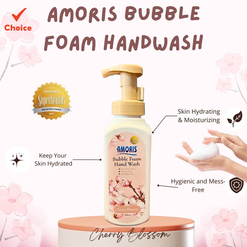 Limited-time special offerAmoris Floral Garden/ Cherry Blossom Premium Bubble Foam