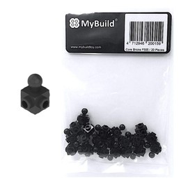 MyBuild Bricks Creative Building Bricks F505 - Spare Parts Building Blocks Build Mecha Frame, Ball Joints 20 Pieces