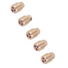 5Pcs 3D Printer Brass Nozzles Tight Connection Heat Resistant 500℃
