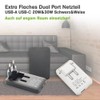 Offgridtec 2 St??ck Extra Flaches Netzteil Dual Port Netzteil USB-A