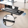 VIVO Adjustable Computer Keyboard & Mouse Platform Tray Ergonomic Under