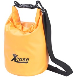 Xcase Waterproof Bags: Waterproof Dry Bag, Heavy Duty Industrial Tarpaulin, 5L Orange (Plastic Bags Waterproof, Truck Tarpaulin Packing Sack, Underwater Light)