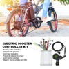 450W Electric Scooter Controller Kit Round Color LCD Display with