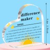 QMVMV Difference Maker Gifts for Teacher Mentor Coach Boss, Difference