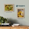 TENIBYC 5x7 Oak Picture Frame with HD Glass - 3pk,