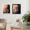EGOFINE 11x9 Black Picture Frames - Made of Solid Wood