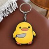 Promotech Boss Duck Keyring - 1 Piece PVC Keyring for
