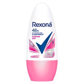 REXONA desodorante antitranspirante powder en roll on para dama 50 ml