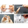 Glossy Glass Crystal Nail Files and Callus Remover with Fashion