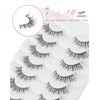 Onlyall False Eyelashes Natural Fake Eye Lashes Wispy False Lashes
