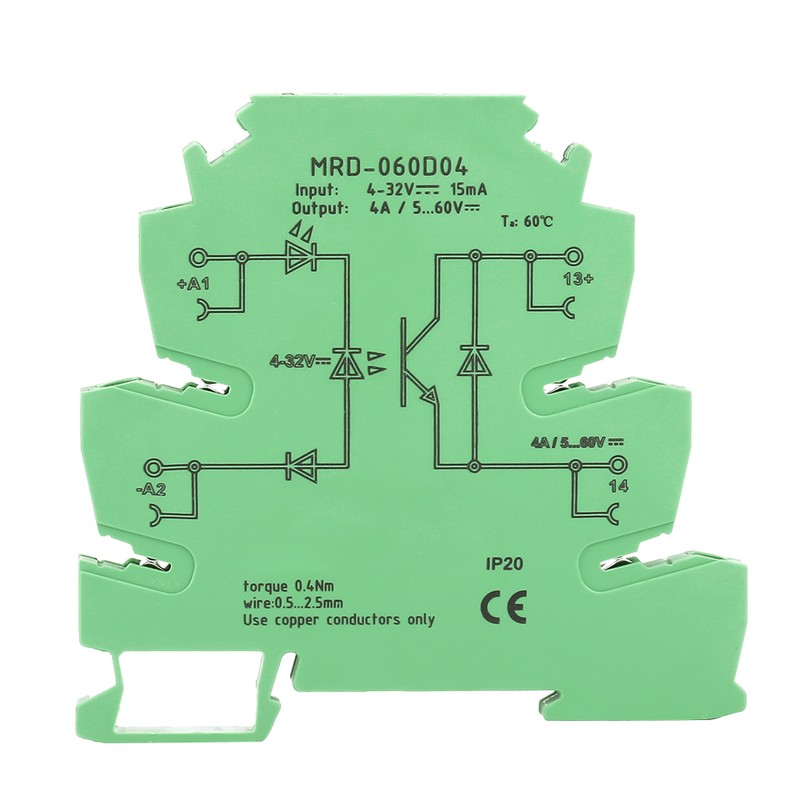 MRD-060D4 Ultra Thin PLC Relay Power Amplifier Board DC Solid