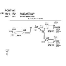 Dynomax 24235 Race Bullet Muffler