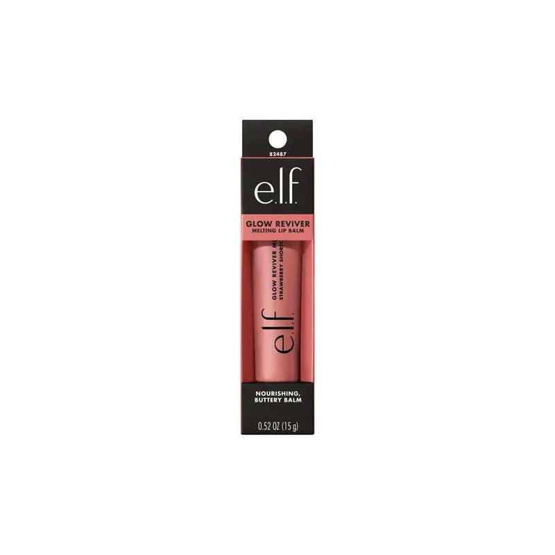 E.l.f. Glow Reviver Melting Bálsamo Brillo Labial - Strawberry Shortcake