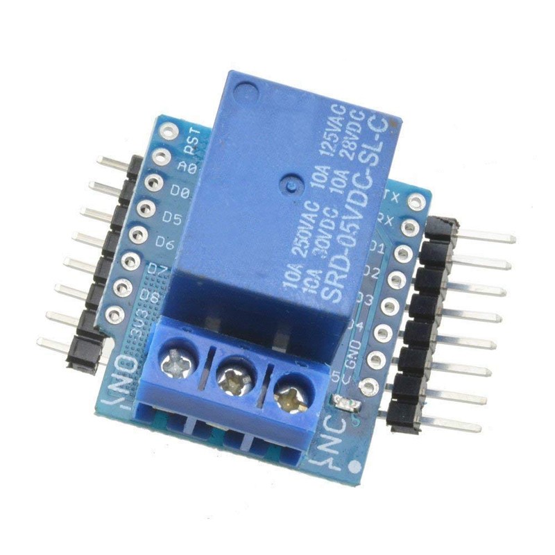Relay Shield for WeMos D1 Mini ESP8266 Development Board by