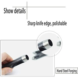 Boxonly 2 PCS Belt Punch Leather Hole Punches Cutter 14mm Dia Round Hollow Hole Punch for Cork Strap Paper Plastic