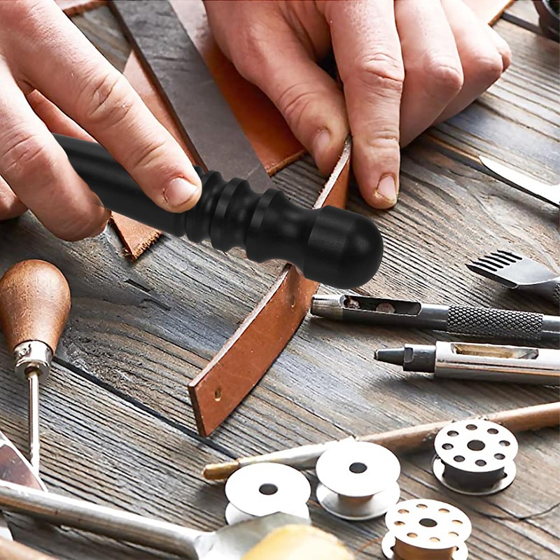 TsLinc Edge Polishing Leather Craft Tool for Ebony, Sandwood, Finishing,