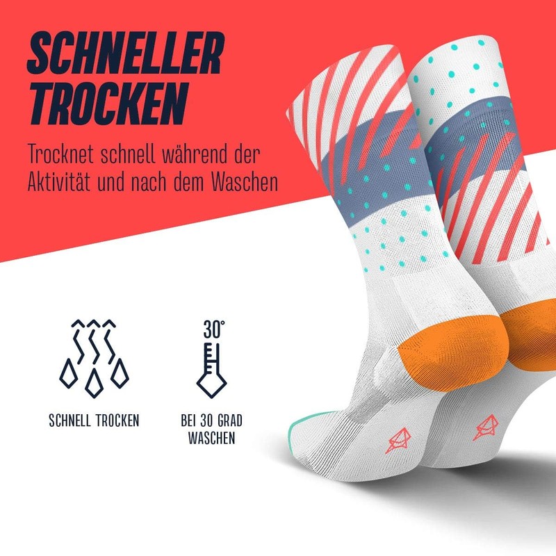 INCYLENCE ULTRALIGHT Running Socks for Men and Women, Breathable and