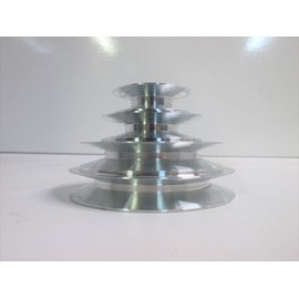 4-Step Cone Pulley 5/8" Keyed Bore; for Lathe, Drill Press, Scroll Saw etc. Replaces Craftsman