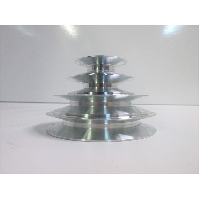 4-Step Cone Pulley 5/8" Keyed Bore; for Lathe, Drill Press,