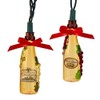 Kurt Adler UL 10-Light Wine Bottle with Decal Light Set