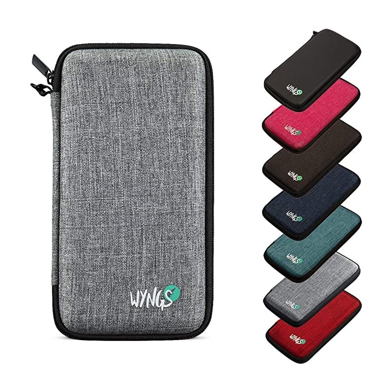 TI Little Professor Calculator + WYNGS Protective Case Light Grey