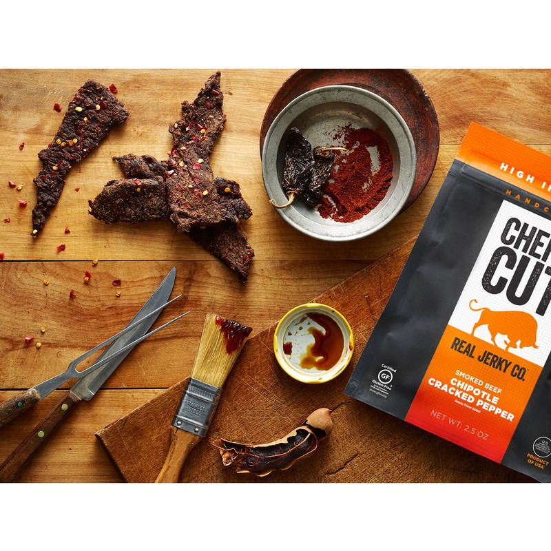 Chef's Cut Tender Real Steak Jerky, Chipotle Cracked Pepper, 2.5