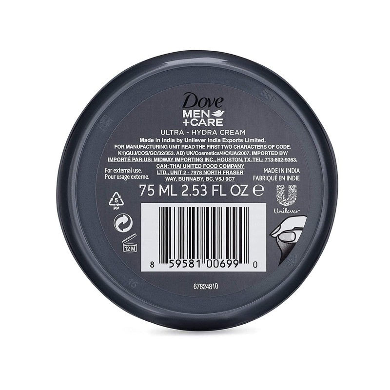 Dove Men Care Ultra Care Hydra Cream Face, Hand And