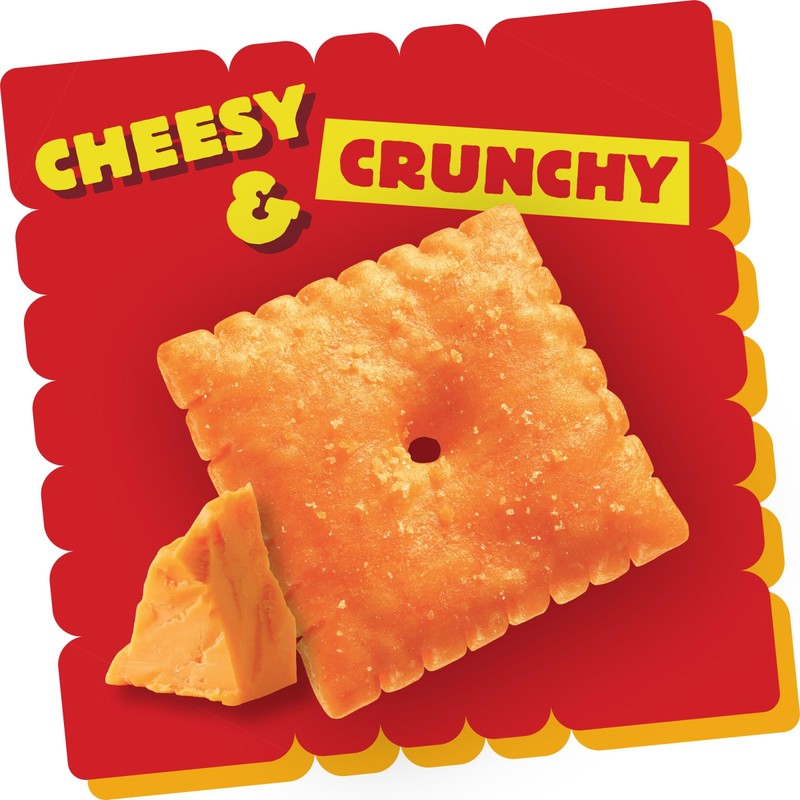 Cheez-It Cheese Crackers, Baked Snack Crackers, Lunch Snacks, Family Size,