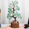 AWARDSEN Green Aventurine Crystal Tree Money Tree The Tree of