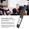 Presentation Clicker Ergonomic Handhold 2.4G Wireless USB Presenter with Receiver