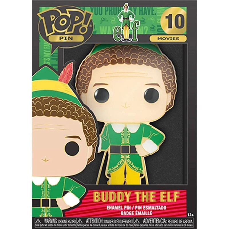 Funko Elf Buddy Large Enamel Pop! Pin