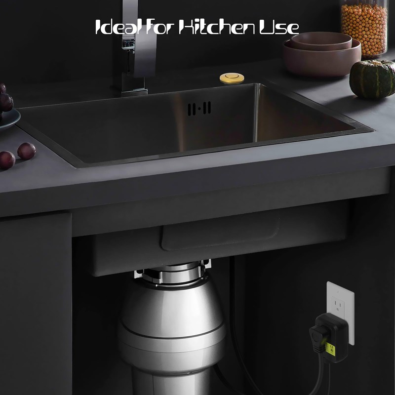 Garbage Disposal Air Switch Kit Sink Top Waste Disposal Long