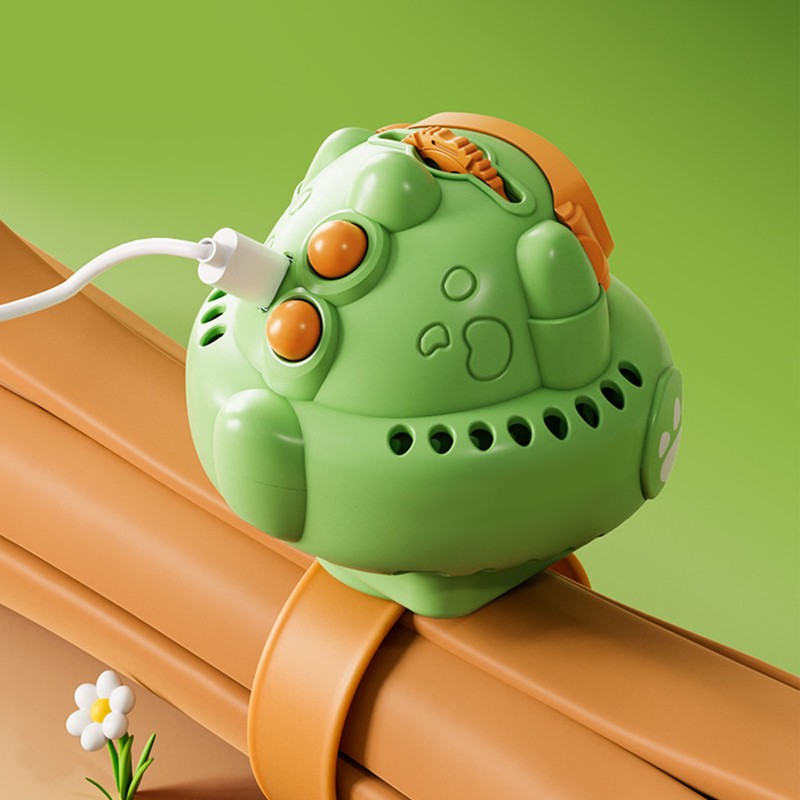 Dinosaur Projection Watch Fan Small Cartoon 3 Wind Speed Fan