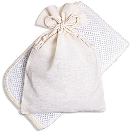 Peak Pine Replacement Net and Cotton Bag, Compatible with Germanium Ore Hot Bath Set, Replacement for Washing (Pure Germanium Peak Pine Takachiho Metal)
