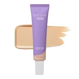 MISSHA M PERFECT COVER SERUM BB CREAM No.23 Natural Beige, Base de maquillaje para el cuidado de la piel, Hidratante con color, Complejo de...        