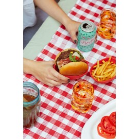 Burger Buddy Sandwich Holders 4 Pack, Flexible Silicone Bowls for Holding Hamburgers, Sloppy Joes, BBQ and Snacks, Heat Resistant and Microwave Safe, Reusable